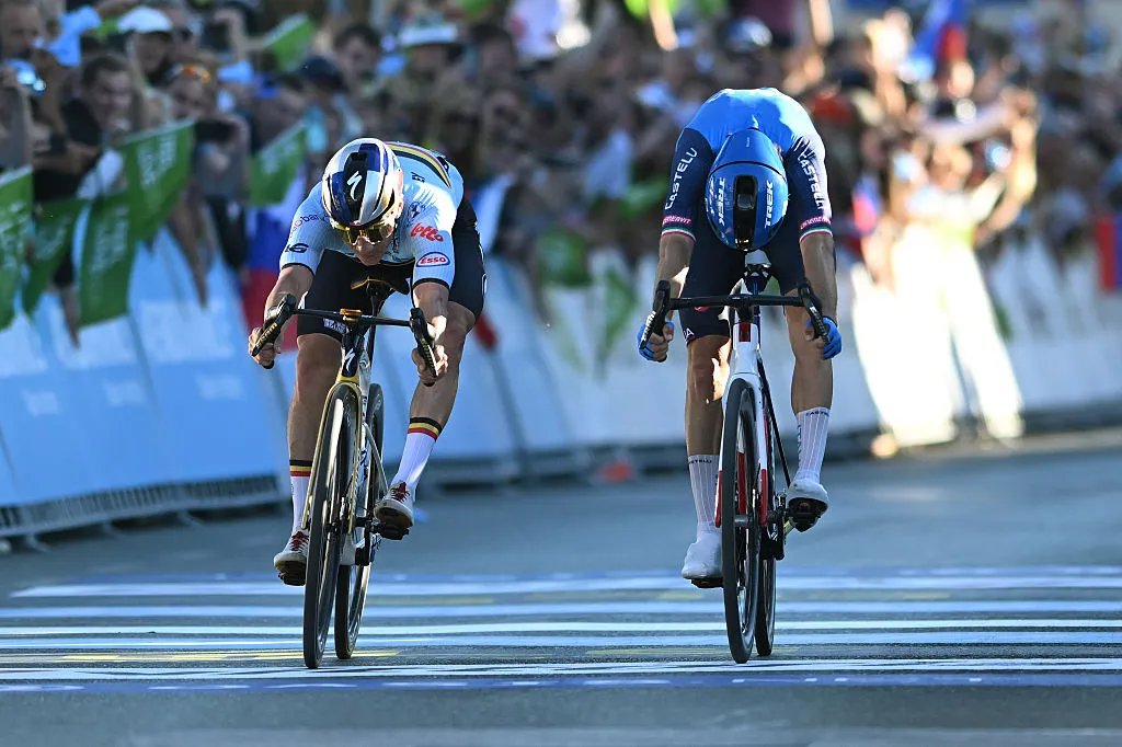 Remco Evenepoel es el nuevo campeón de Europa tras un ajustado final con Giulio Ciccone